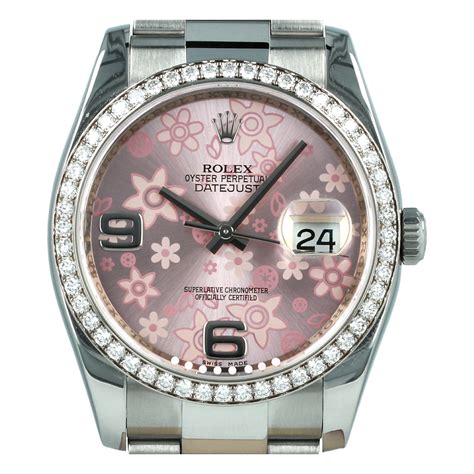 pink flower rolex|More.